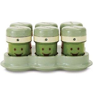 Magic Bullet BBSK-0801 Baby Bullet - Storage Kit Containers 6pc W/Tray